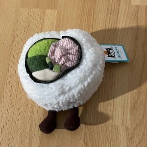 RETIRED RARE - Jellycat Silly Sushi California Roll Plush NWT – Collectible Toy